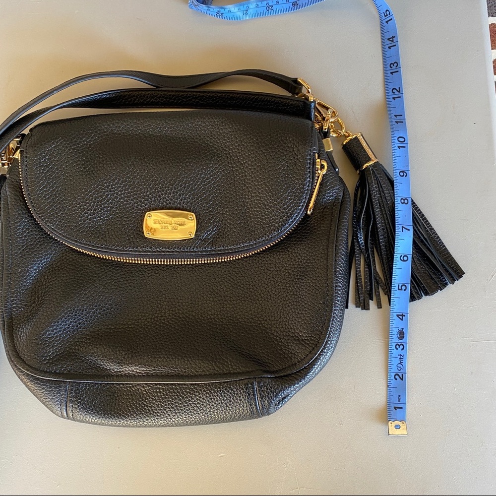 Beautiful Black Leather Michael Kors Purse - Picture 7 of 11